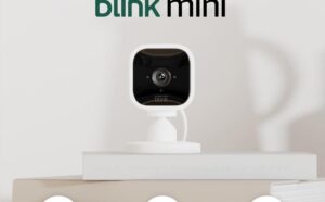 Blink Mini – Kompakte, smarte Plug-in-Überwachungskamera